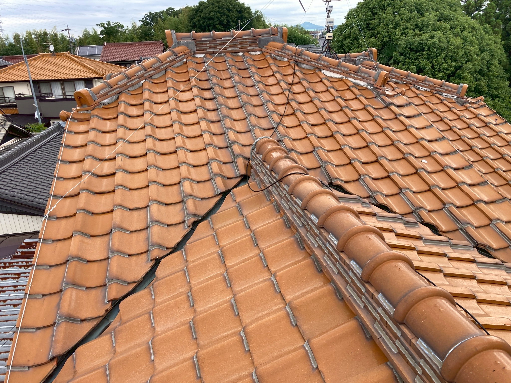 点検を行った棟